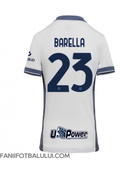 Inter Milan Nicolo Barella #23 Tricou Fotbal Replică 2024-25 Femei Deplasare